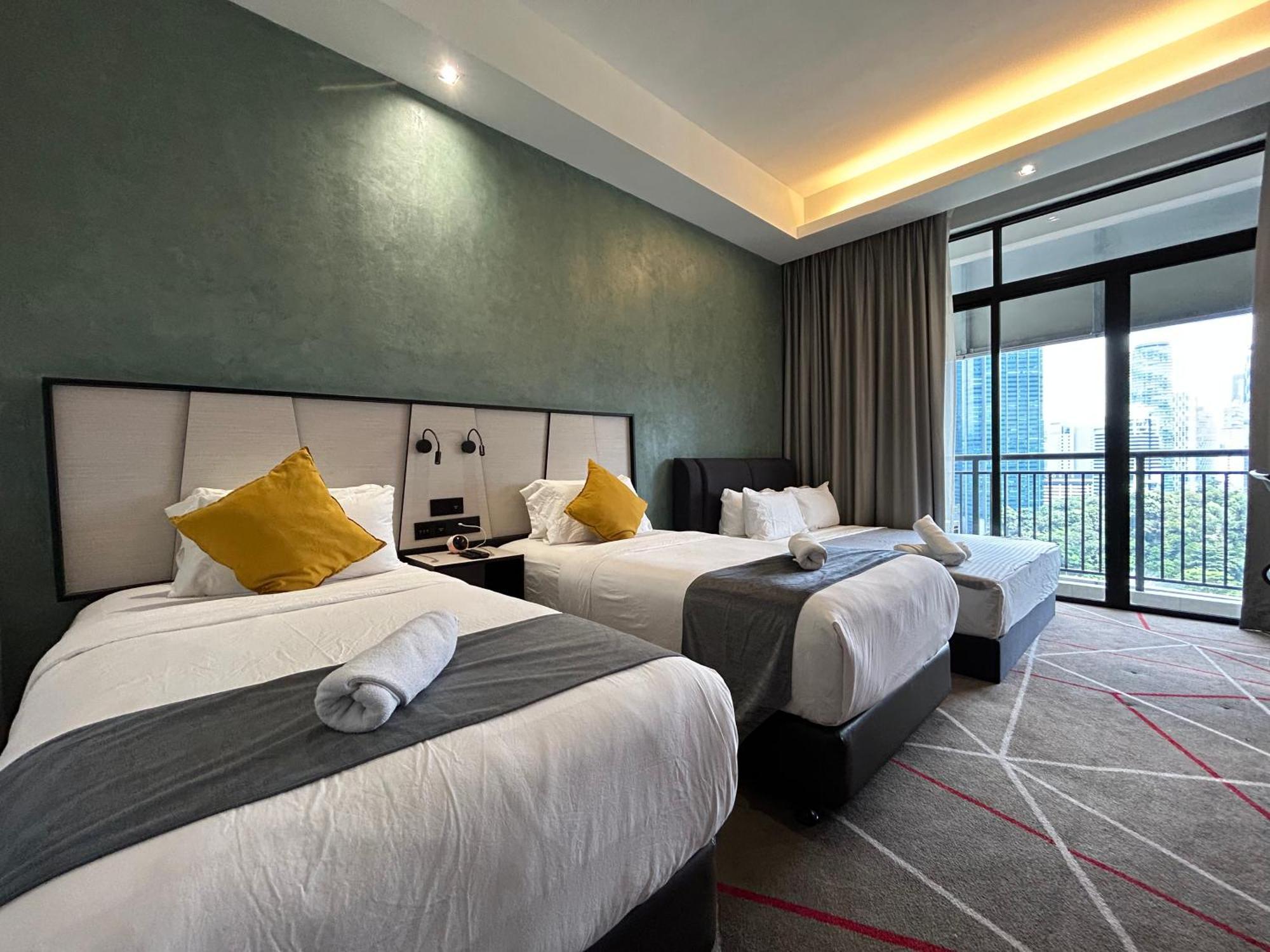 #23 Kl Towel View Twin Bed Suites @ Infinity Pool Куала-Лумпур Экстерьер фото